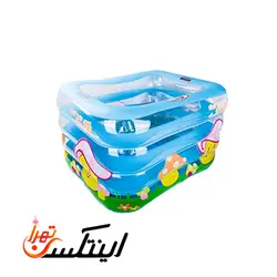 استخر بادی کودک شفاف طرح قارچ