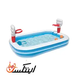 استخر بادی کودک دارای حلقه بسکتبال