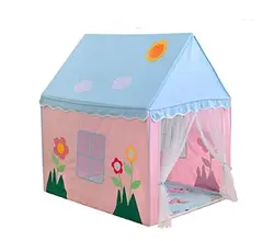 چادر بازی کودک ساده گل دار