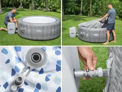 جکوزی بادی خانگی حصیری بست وی مدل Bestway 60019