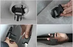 تخت بادی یک نفره قفل دار اینتکس