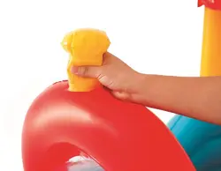 قلعه بادی کودک طرح قطار بست وی