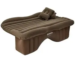 تشک بادی داخل ماشین با رنگ قهوه ای