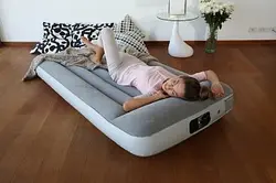 تشک بادی یک نفره بالش دار بست وی