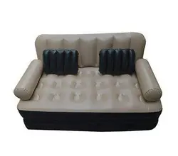 کاناپه بادی دو نفره تخت شو به همراه بالش