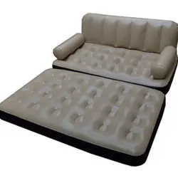 کاناپه بادی دو نفره تخت شو به همراه بالش