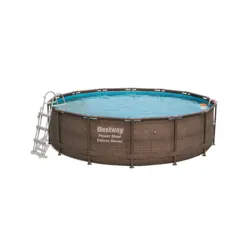 استخر پیش ساخته طرح چوب با قطر 3.66 بست وی