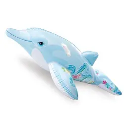 تشک بادی روی آب جدید طرح دلفین اینتکس