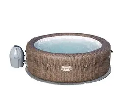 جکوزی بادی گرد طرح حصیری بست وی