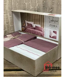 روتختی پیکه دار ژاکارد دونفره شاه اثر ŞAHESER مدل: ZEBRA MURDUM