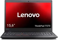 لپ تاپ Lenovo مدل Thinkpad T570سایز 15.6 اینچ پردازنده اینتل core i5 نسل شش با ویندوز پرو اورجینال Renew