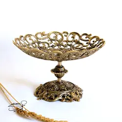 شیرینی خوری تمام برنز کد0815 - فروشگاه برنزیلا