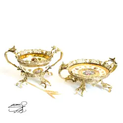 ظرف برنزی کد 1410 - فروشگاه برنزیلا