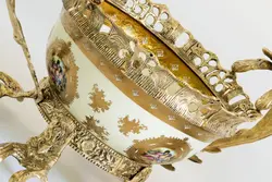 ظرف برنزی کد 1410 - فروشگاه برنزیلا