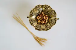 ظرف برنزی کد0805 - فروشگاه برنزیلا