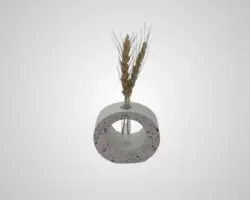 اکسسوری بتنی مدل دایره تو خالی