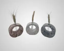 اکسسوری بتنی مدل دایره تو خالی