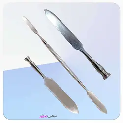 اسپاتول سر تخت استیل، اسپاچول