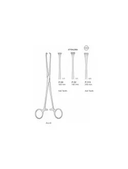 پنس آلیس عروقی مدل آتروماتیک Allis Atraumatic Tissue Forceps