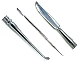 لکرون کارور- اسپاتول ترمیم کننده مدل سازی مخلوط دندان Spatulas Dental Wax Mixing Modeling Restorative Premium Instrument