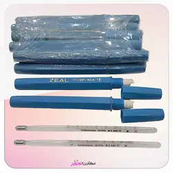 تب سنج جیوه‌ای Mercury-in-glass thermometer