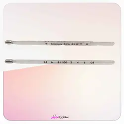 تب سنج جیوه‌ای Mercury-in-glass thermometer