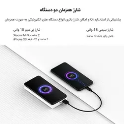 پاور بانک وایرلس شیائومی 10000mha   
	
		
	 تخفیف ویژه