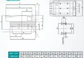 کلید فیوز افقی ، 160 آمپر، پیچاز الکتریک PICHAZ مدل MFS 165 ( طرح ونر )