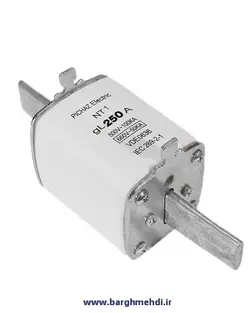 فیوز کاردی پایه بلند 250 آمپر پیچازالکتریک سایز NT1