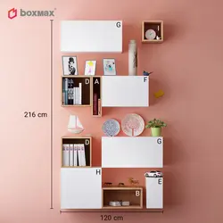 باکس دیواری چیدمان 101