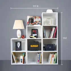 قفسه کتابخانه پلکانی