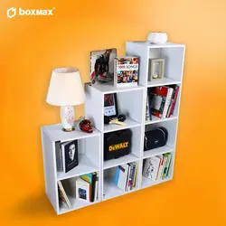 قفسه کتابخانه پلکانی