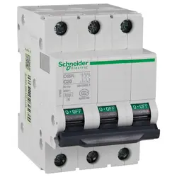 C65N-C10A/2P | Schneider Electric Miniature Circuit Breaker - آمازون ابزار