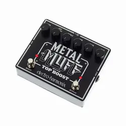 خرید افکت گیتار الکتریک الکترو هارمونیکس Electro Harmonix Metal Muff کارکرده در حد نو - سازی ها