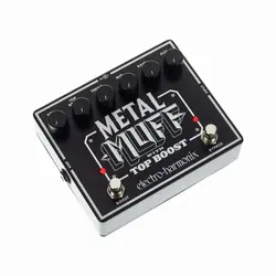 خرید افکت گیتار الکتریک الکترو هارمونیکس Electro Harmonix Metal Muff کارکرده در حد نو - سازی ها