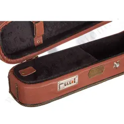 هاردکیس ویولن چرمی حرفه ای رمز دار آکبند