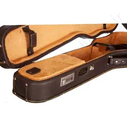 هاردکیس ویولن چرمی حرفه ای رمز دار آکبند