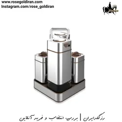 سرویس پاسماوری کرکماز مدل استورا (استیل مات - 16 پارچه)