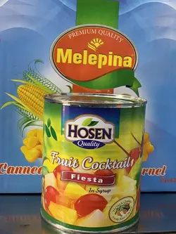 کمپوت مخلوط میوه های استوایی حسین