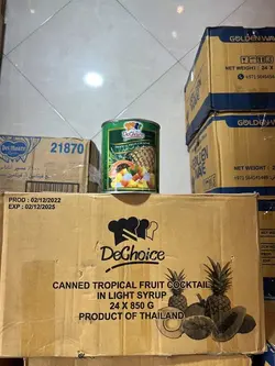 کمپوت میوه استوایی دچویس (عمده)