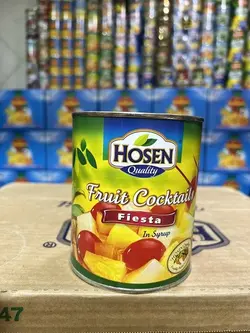 کمپوت میوه استوایی حسین (عمده)