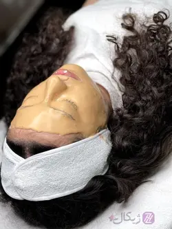 ماسک پودری لاتکسی لکسینا عصاره بابونه LEXINA حجم 250 و 500 گرم