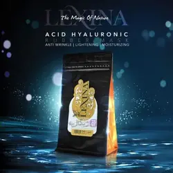 ماسک پودری لاتکسی لکسینا هیالورونیک اسید LEXINA حجم 250 و 500 گرم