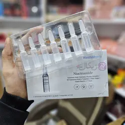 ویال ضد لک و ضد پیری پوست نیاسینامید West&Month بسته 7 عددی