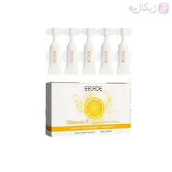 ویال کرمی روشن کننده و ضد جوش ویتامین سی برند EELHOE بسته 5 عددی