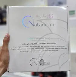 پک کربوکسی تراپی ناتادرم 25 نفره مناسب برای انواع پوست حجم 500 میلی لیتر