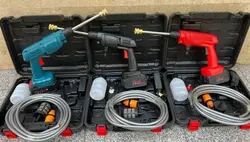 کارواش شارژی و سم پاش مکشی 48 وات carwash - فروشگاه بجیک کالا