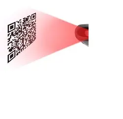 بارکدخوان دوبعدی سیم دار سیمبل مدلDS-9808 استوک