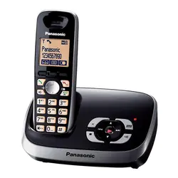 تلفن بی سیم پاناسونیک منشی دار استوک مدل KX-TG6521bx منو فارسی