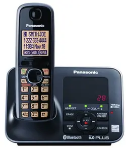 تلفن بیسیم پاناسونیک مدل KX-TG7621B استوک در حد نو